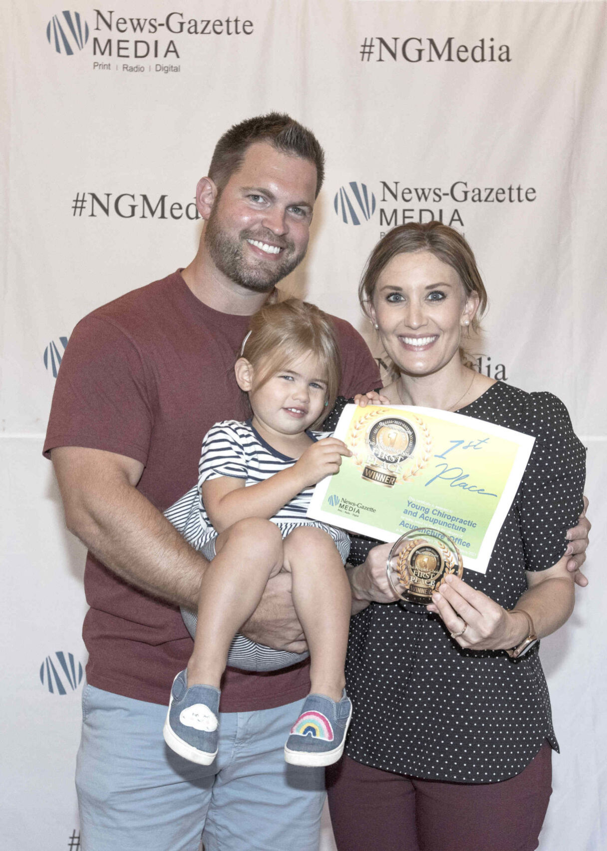 Kassie Young and family